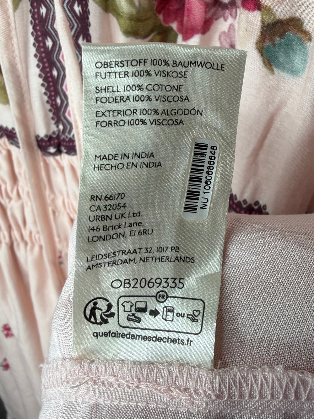 Anthropologie Somerset Puff Sleeve Maxi Dress Size Small Pink Floral Sundress - Picture 13 of 13
